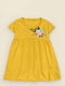 Платье желтое с цветочным принтом | 6387973