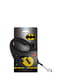 Повідець-рулетка з малюнком "Бетмен Жовтий", розмір S, для собак до 15 кг, 5 м | 6388694 | фото 3
