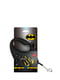 Повідець-рулетка з малюнком "Бетмен Візерунок", розмір XS, для собак до 12 кг, 3 м | 6388697 | фото 3