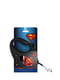 Повідець-рулетка з малюнком "Супермен Лого", розмір M, для собак до 25 кг, 5 м | 6388711 | фото 3