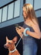 Поводок-рулетка круглая, для собак мелких и средних пород от 10 до 40 кг Голубая | 6388743 | фото 3