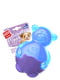 Игрушка для собак Suppa Puppa Мишка с пищалкой, синий, резина, 9 см | 6389313