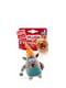 Іграшка для собак Plush Ведмідь з пищалкою, текстиль, 10 см | 6389318 | фото 2