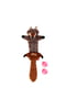 Іграшка для собак Plush Вовк із пищалками, текстиль, 37 см | 6389336 | фото 2