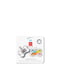 Адресник для собак і котів металевий з QR паспортом, малюнок "Французький бульдог", кістка, 40х28 мм | 6389358 | фото 5