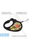 Повідець-рулетка для собак R-leash, малюнок "Мілітарі", світловідбивна стрічка, розмір M, до 25 кг, 5 м | 6389514 | фото 6
