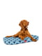 Лежанка для собак, малюнок "Хвилі", зі змінним чохлом, розмір S, 55х40 см | 6389681 | фото 3