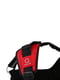 Нейлоновая шлея для собак DogExtremе Police N5 с фонариком со сменной надписью 85-115 см Красная | 6390331 | фото 3