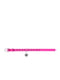 Нашийник Glamour з клейовими стразами Квіточка 18-21 см 9 мм Рожевий | 6390666 | фото 5