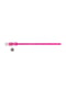 Нашийник Glamour з клейовими стразами Квіточка 21-29 см 12 мм Рожевий | 6390680 | фото 2