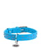 Нашийник для собак Glamour з клейовими стразами 27-36 см 15 мм Блакитний | 6390794 | фото 6