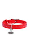 Нашийник для собак Glamour з клейовими стразами 27-36 см 15 мм Червоний | 6390795 | фото 4