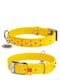 Нашийник для собак Glamour з клейовими стразами 27-36 см 15 мм Жовтий | 6390799 | фото 4