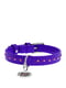 Ошейник для собак Glamour с клеевыми стразами 27-36 см 15 мм Фиолетовый | 6390800 | фото 4