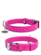 Нашийник для собак Glamour з клейовими стразами 30-39 см 20 мм Рожевий | 6390807 | фото 5