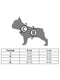 Шлея для собак с QR паспортом, металлическая пряжка-фастекс, размер XL, фиолетовая | 6391328 | фото 5