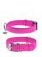 Ошейник для собак Glamour со стразами 27-36 см 15 мм Розовый | 6391523