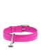Нашийник для собак Glamour зі стразами 27-36 см 15 мм Рожевий | 6391523 | фото 2