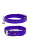 Ошейник для собак Glamour со стразами 27-36 см 15 мм Фиолетовый | 6391525