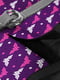 Мягкая нейлоновая шлея для собак WAUDOG с QR паспортом, с рисунком "Чудо-женщина фиолет", размер XS1 | 6391912 | фото 2