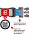 Ошейник для собак c QR-паспортом, рисунок "Милитари", размер S, 25-35 см 15 мм | 6392258 | фото 5