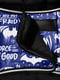 Курточка-накидка для собак, малюнок "Бетмен біло-блакитний", розмір XXS | 6392293 | фото 3