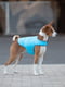 Куртка-накидка для собак блакитна, розмір XXS | 6392377 | фото 3