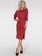 Сукня А-силуету червона | 6383508 | фото 2