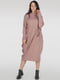 Сукня А-силуету пудрового кольору | 6383514 | фото 3