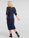 Сукня А-силуету синя | 6383521 | фото 3