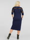 Сукня А-силуету синя | 6383521 | фото 6