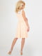 Сукня А-силуету персикового кольору | 6383574 | фото 4