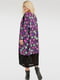 Платье А-силуэта фиолетовое в горошек | 6383575 | фото 6