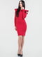 Платье-футляр красное | 6383580 | фото 2