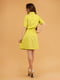 Сукня А-силуету лимонного кольору | 6383611 | фото 4