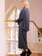 Сукня А-силуету сіра | 6383647 | фото 3