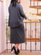 Сукня А-силуету сіра | 6383647 | фото 6
