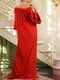 Платье А-силуэта красное | 6383666 | фото 3