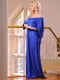 Платье А-силуэта цвета электрик | 6383952 | фото 3