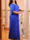 Сукня А-силуету кольору електрик | 6383952 | фото 6