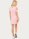 Сукня-футболка рожева з принтом | 6383955 | фото 4