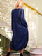 Платье А-силуэта синее | 6383956 | фото 2