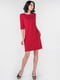 Сукня А-силуету червона | 6384008