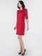 Платье А-силуэта красное | 6384008 | фото 2