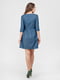 Сукня А-силуету синя | 6384060 | фото 3