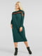 Сукня А-силуету зелена | 6384107 | фото 4