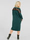 Сукня А-силуету зелена | 6384107 | фото 6