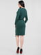 Платье-футляр зеленое | 6384123 | фото 3