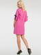Платье А-силуэта розовое | 6384320 | фото 4