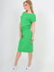 Сукня-футляр зелена | 6384435 | фото 3